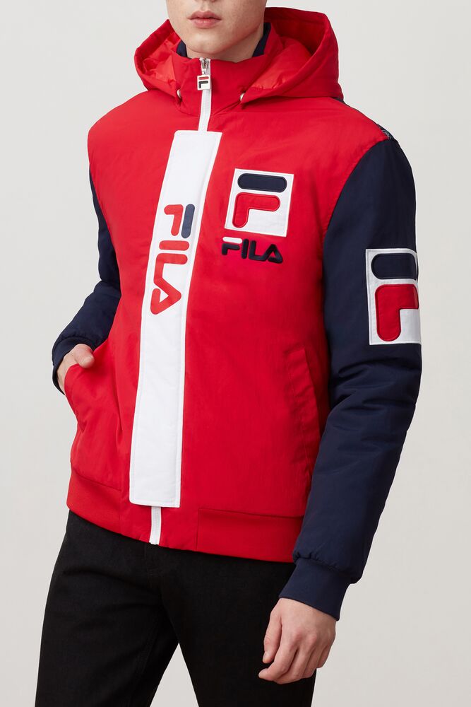 Fila Homme P1 Fila Tech Giletse Cred Peac Wht Solde Pull Outerwear Fila France